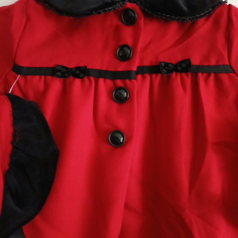 Littke Bitty Size 18 Months Red Kids Costume with Hat 3 Pieces New $25 - Picture 9 of 16